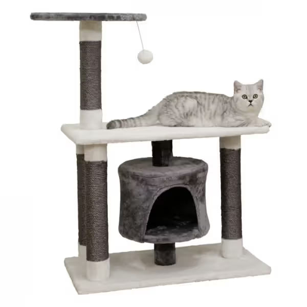 Kerbl Jade Darklight - Arranhador para gato com duas plataformas