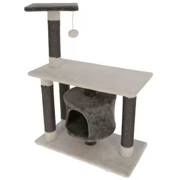 Kerbl Jade Darklight - Arranhador para gato com duas plataformas