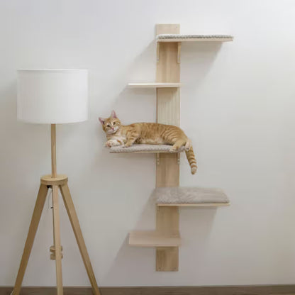 Kerbl - Árbol de madera para gato para la pared