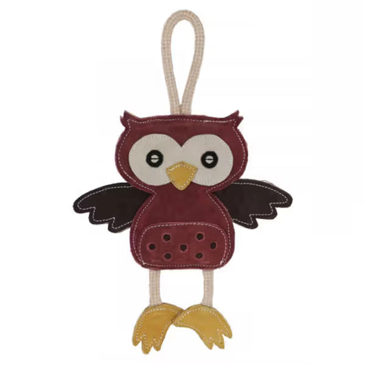 Kerbl Brinquedo Coruja de camurça para cão - Dog toy