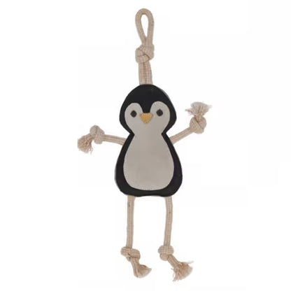 Kerbl Brinquedo Pinguim de camurça - Juguete para perro
