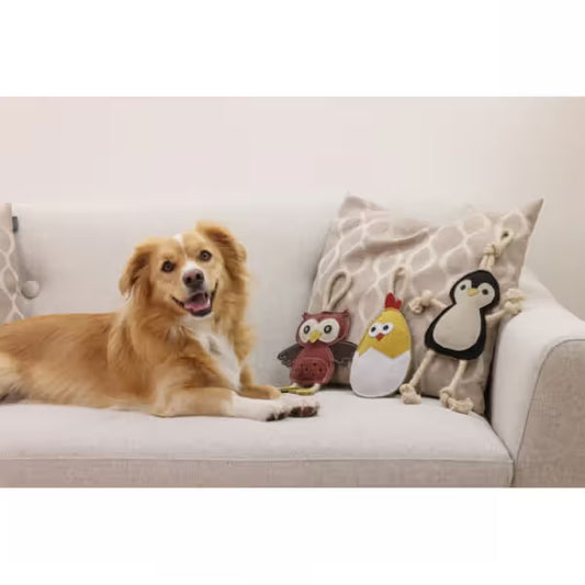 Kerbl Brinquedo Pintainho de camurça - Dog toy