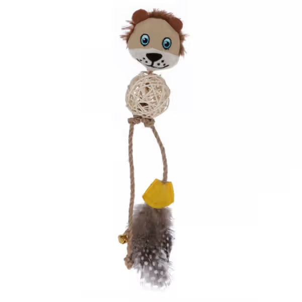Kerbl Brinquedo Safari Lion - Cat toy