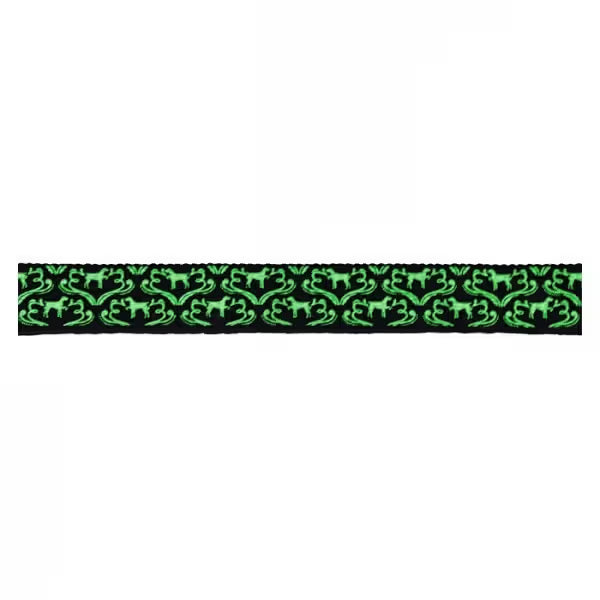 Kerbl Shiny Night - Coleira refletora para cão