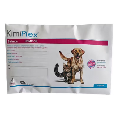 Kimi Plex Perro y Gato Dolor e Inflamación - Snack para perro y gato para soporte articular