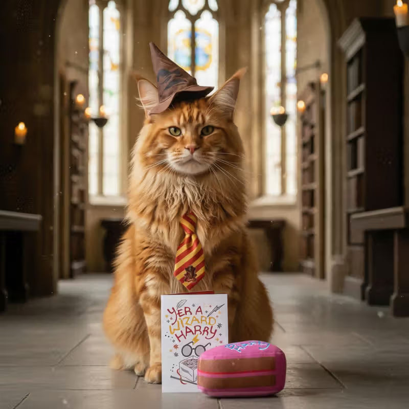 Disney & Warner Bros Kit de Aniversário com Brinquedos Harry Potter - Kit de cumpleaños para perro y gato