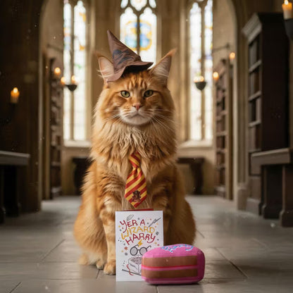 Disney & Warner Bros Kit de Aniversário com Brinquedos Harry Potter - Kit de cumpleaños para perro y gato