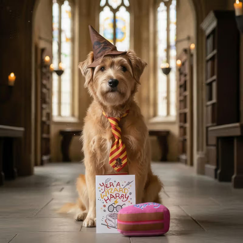 Disney & Warner Bros Kit de Aniversário com Brinquedos Harry Potter - Kit de cumpleaños para perro y gato