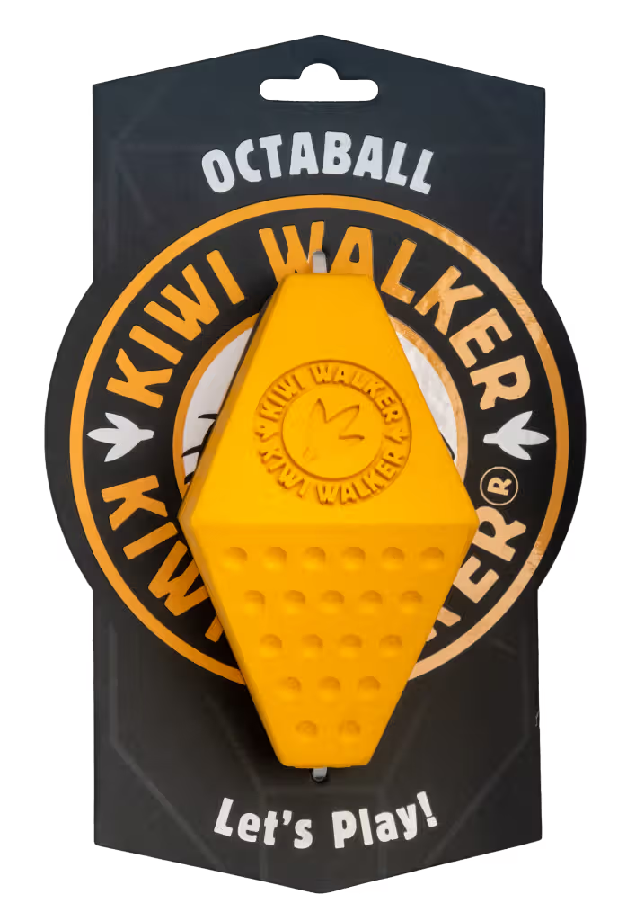 Kiwi Walker Octaball Maxi Orange - Juguete para perro