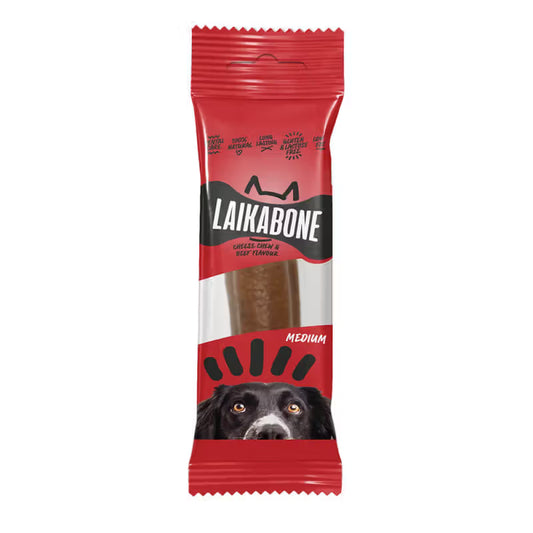 Laika Bone - Snack para cão com queijo e vaca