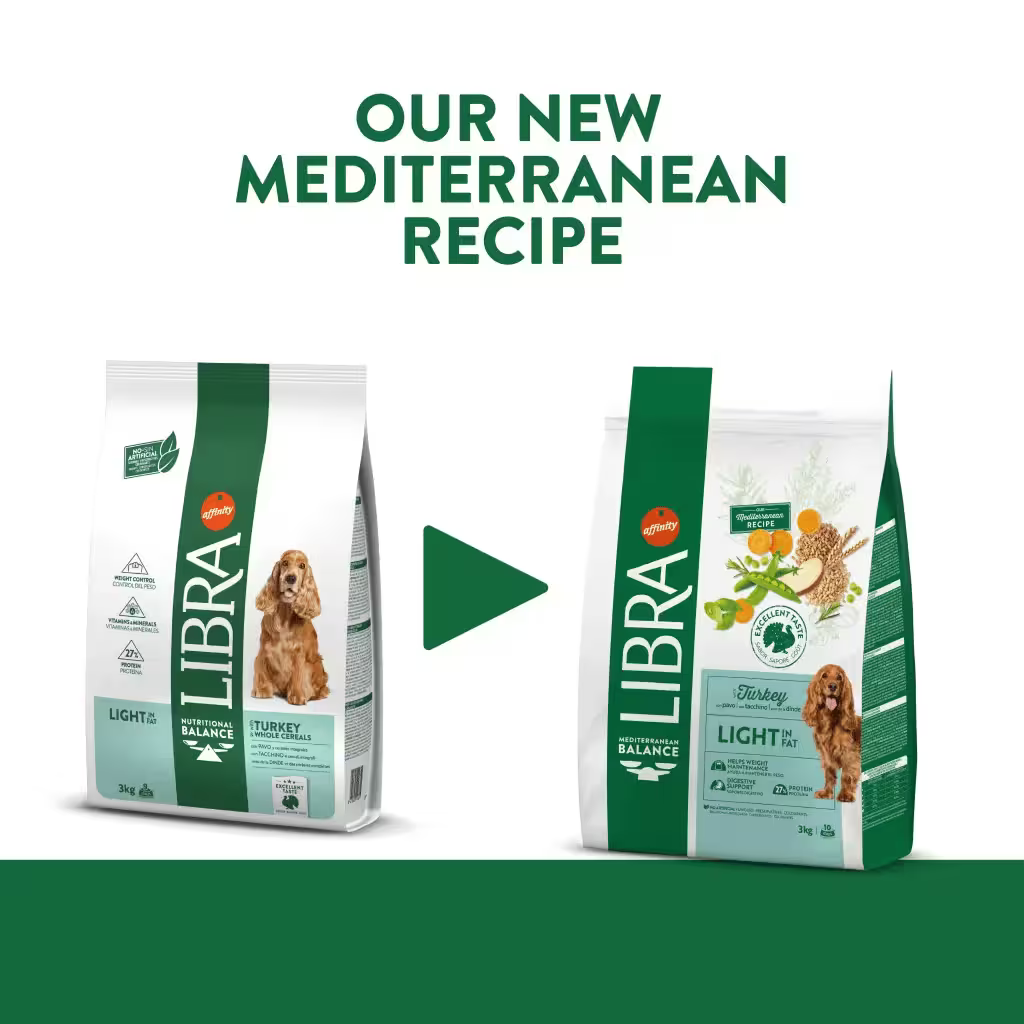 Ração para Cão Libra Dog Adult Light | Turkey | 12 kg