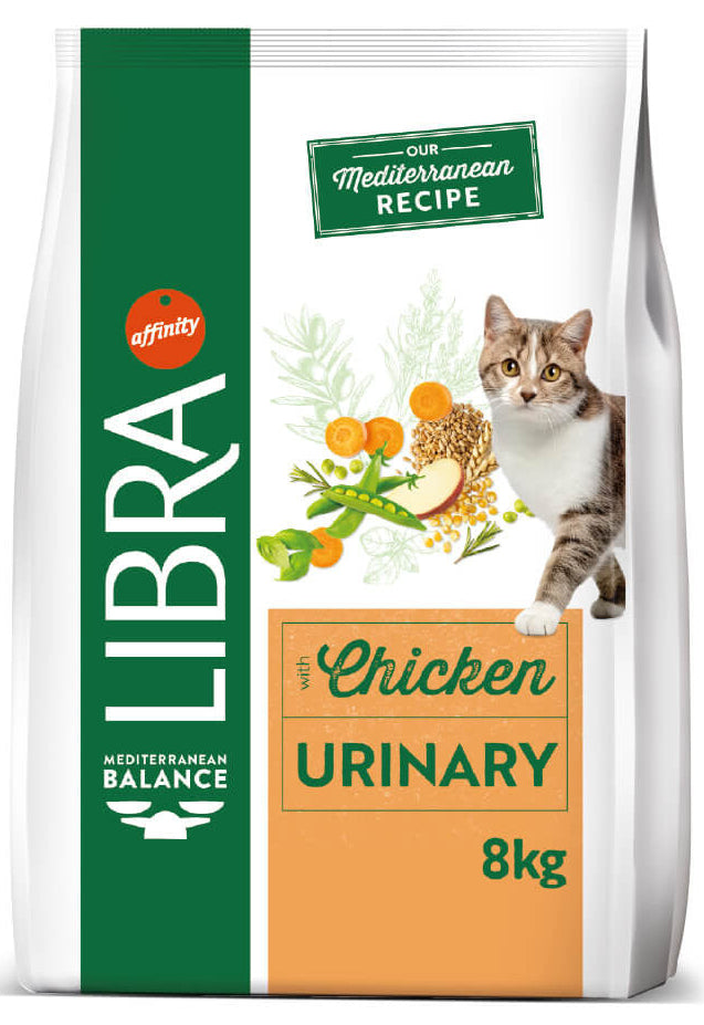 Libra Cat Urinary Chicken Cat Food | 8 kg