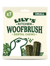 Lilys Kitchen Woofbrush Dental Chews Small - Daily dental hygiene dog snack