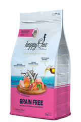 HappyOne Mediterraneum Gato Adulto Esterilizado Sardina Grain-Free - Pienso seco para gato esterilizado