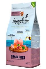HappyOne Mediterraneum Perro Razas Pequeñas Grain-Free Aves - Pienso seco para perro
