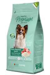 HappyOne Premium Raças Pequenas Cão Cachorro Aves - Ração seca para cão