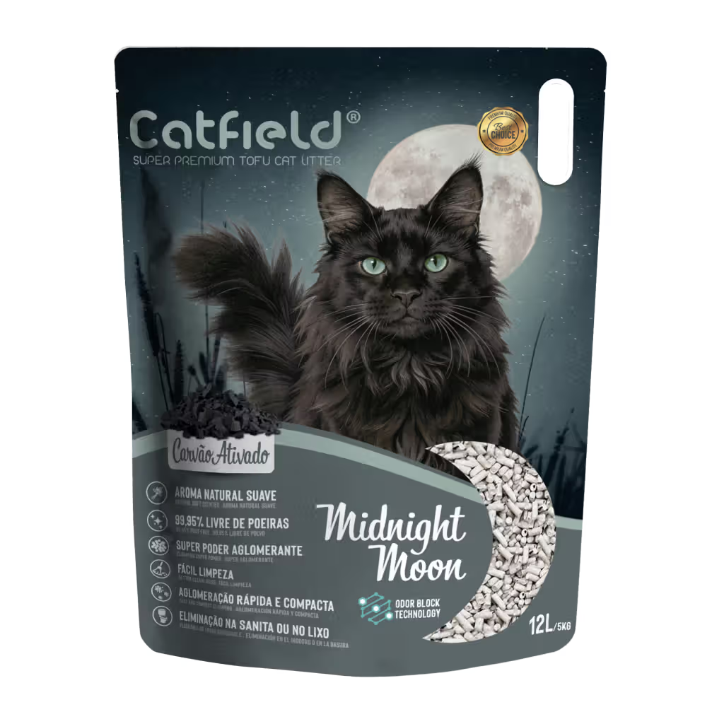 Catfield Tofu Natural Midnight Moon Gato - Arena para gatos
