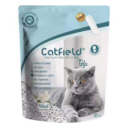 Catfield Premium Cat Litter Tofu Gato - Pienso seco para gato