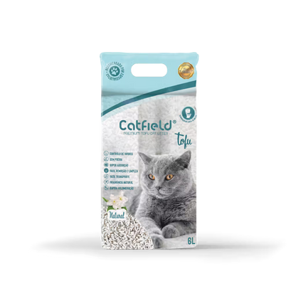 Catfield Premium Cat Litter Tofu Gato - Ração seca para gato