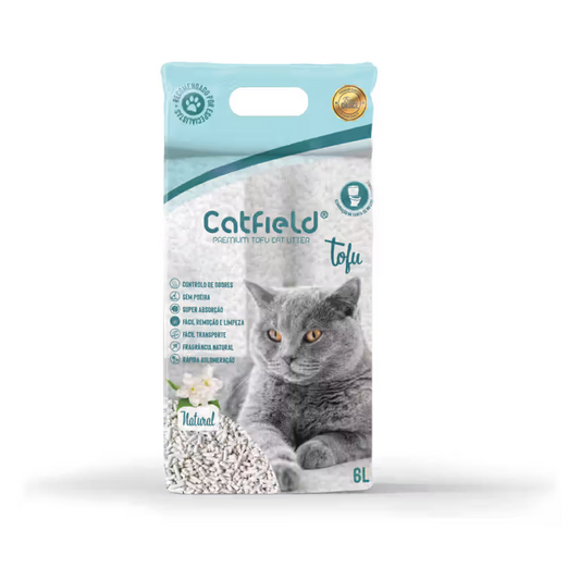 Catfield Premium Cat Litter Tofu Gato - Pienso seco para gato