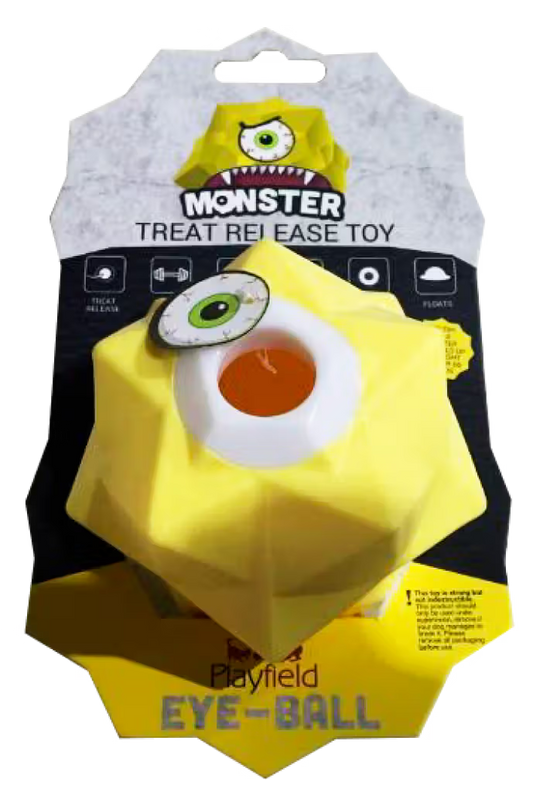 Playfield Monster Yellow - Dog toy