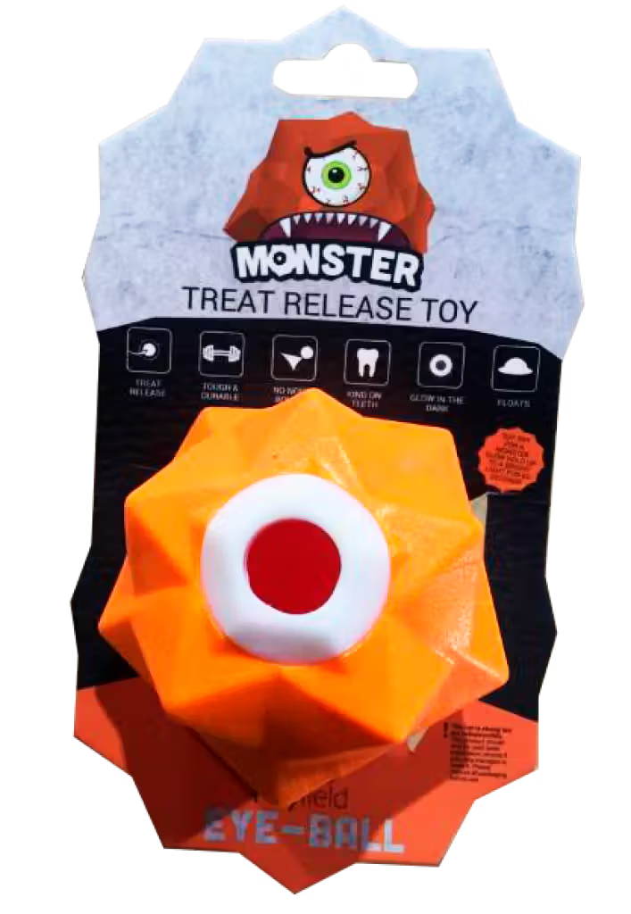 Playfield Monster Orange - Juguete para mascotas