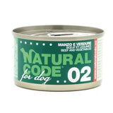 Natural Code 02 - Alimento Húmido para Cão - Vaca e Vegetais