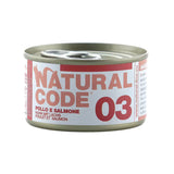 Natural Code 03 - Alimento Húmido para Gato - Frango e Salmão