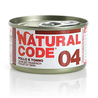 Natural Code 04 Gato Pollo y Atún - Comida húmeda para gato