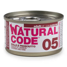 Natural Code 05 Gato Pollo y Jamón - Comida húmeda para gatos