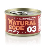 Natural Code 03 Cão Peru e Batata - Ração húmida para cão