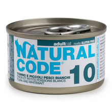 Natural Code 10 - Alimento Húmido para Gato - Atum e Peixe Branco