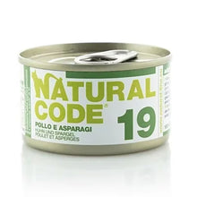 Natural Code 19 Gato Pollo y Espárragos - Comida húmeda para gatos