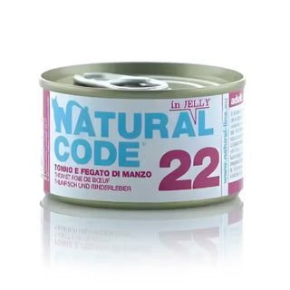 Natural Code 22 Cat Tuna and Beef Liver - Wet cat food