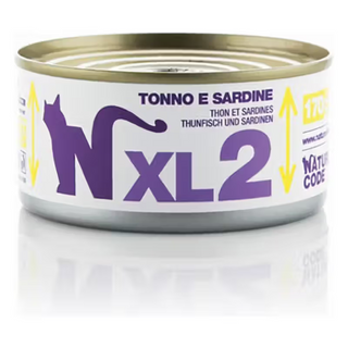 Natural Code XL2 Cat Grain-Free Tuna and Sardine - Wet cat food