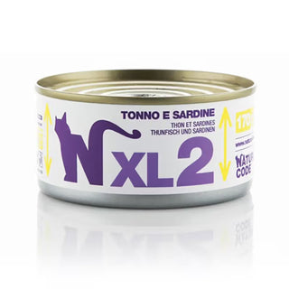Natural Code XL2 Gato Grain-Free Atún y Sardina - Comida húmeda para gatos