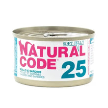 Natural Code 25 Gato Grain-Free Pollo y Sardina - Comida húmeda para gatos