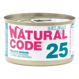 Natural Code 25 Cat Grain-Free Chicken and Sardine - Wet cat food