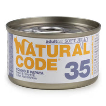 Natural Code 35 - Alimento Húmido em Gelatina para Gato - Atum e Papaia