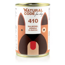 Natural Code 410 Adult Dog Grain-Free Salmon, Herring and Pumpkin - Wet dog food