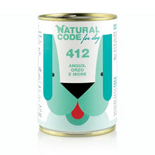Natural Code 412 Cão Adulto Angus - Ração húmida para cão