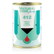 Natural Code 412 Adult Dog Angus - Wet dog food