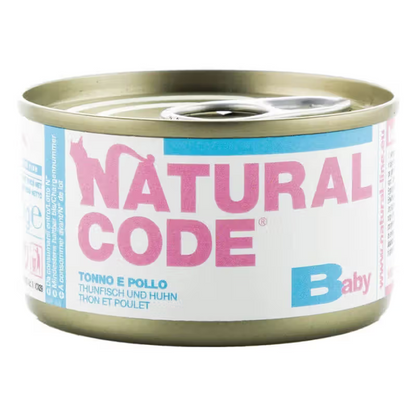 Natural Code B - Alimento Húmido para Gatinho - Baby Kitten Atum e Frango
