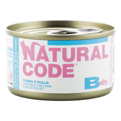 Natural Code B - Alimento Húmido para Gatinho - Baby Kitten Atum e Frango