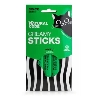 Natural Code Creamy Gato Pollo Grain-Free - Snack para gato
