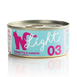 Natural Code Light 03 Gato Adulto Atum e Cenoura - Ração húmida para gato para controlo de peso