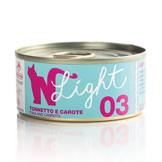 Natural Code Light 03 Gato Adulto Atum e Cenoura - Ração húmida para gato para controlo de peso