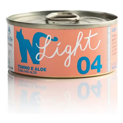 Natural Code Light 04 Adult Cat Tuna - Wet food for overweight cats