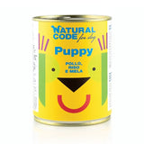 Natural Code Puppy 01 Puppy Dog Chicken, Rice and Apple - Wet dog food