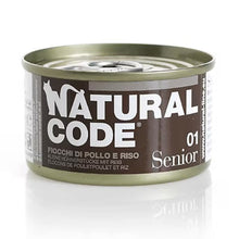 Natural Code Senior 01 Senior Cat Chicken and Rice - Wet cat food